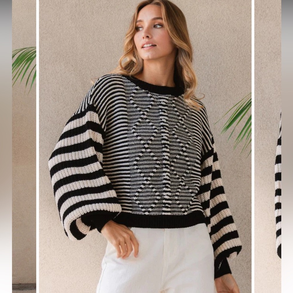LW Stripe Sweater